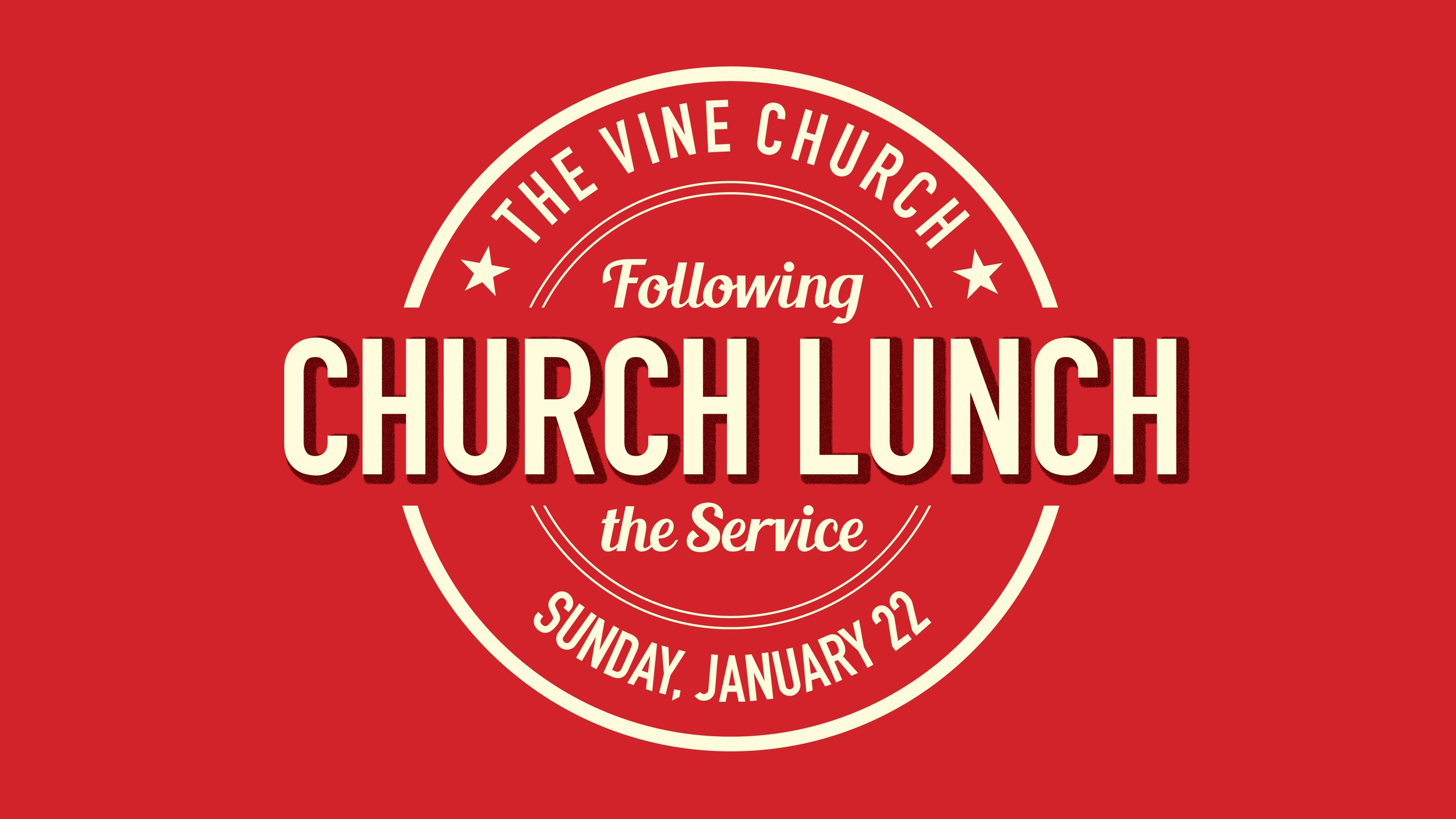 Church Lunch