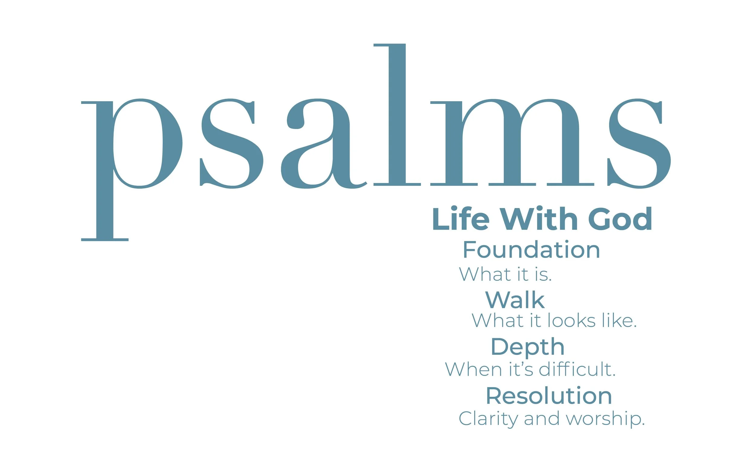 Psalms - Life With God