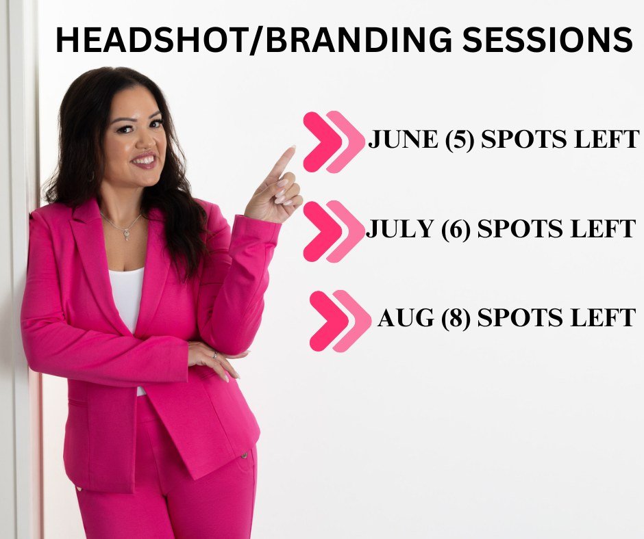 📸 **Summer Branding Sessions Available!** 📸

Looking to elevate your brand this summer? We have limited slots remaining for our exclusive Branding Sessions! Don't miss out on this opportunity to showcase the best version of your business.

🌟 **Wha