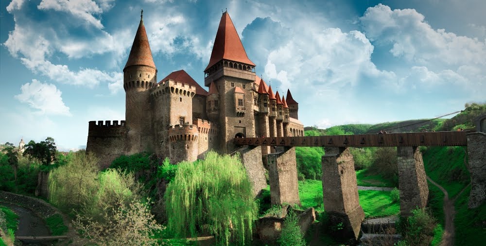 Corvin's 15th century Gothic castle