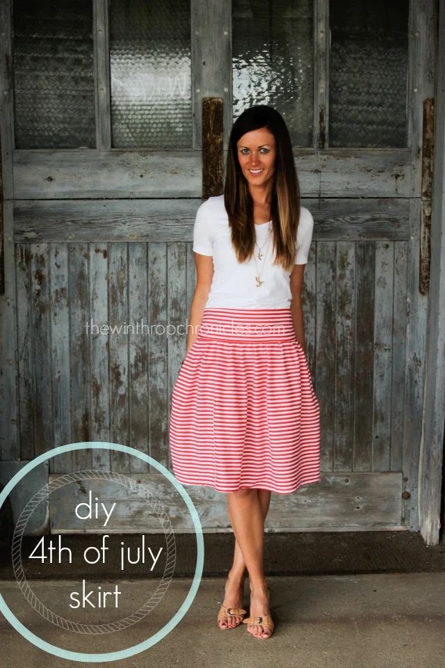 4TH OF JULY SKIRT — Colors and Craft