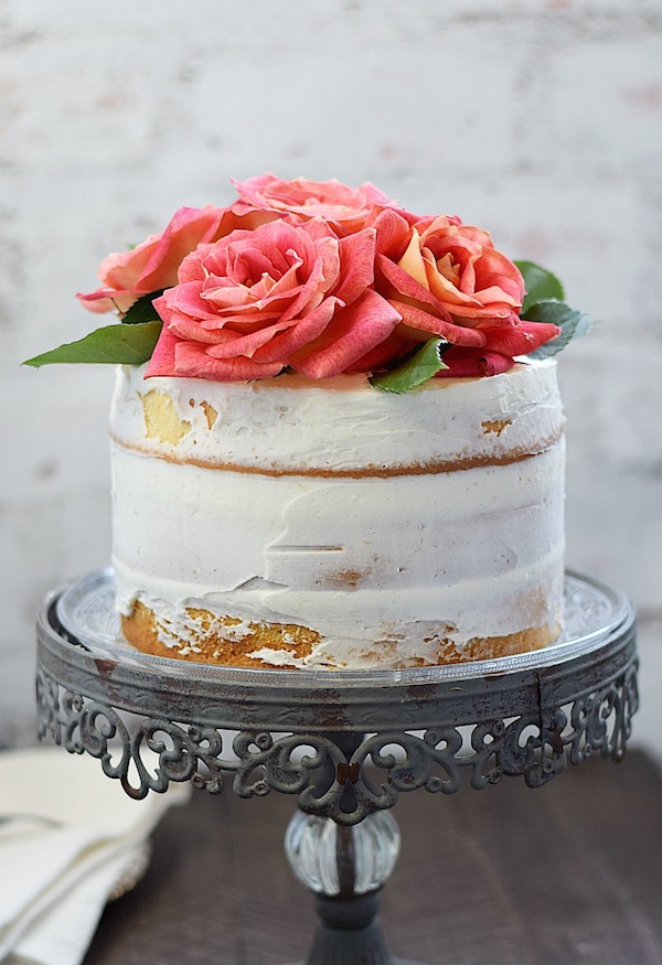 Naked 3-Layer Cake from Cooking With Curls