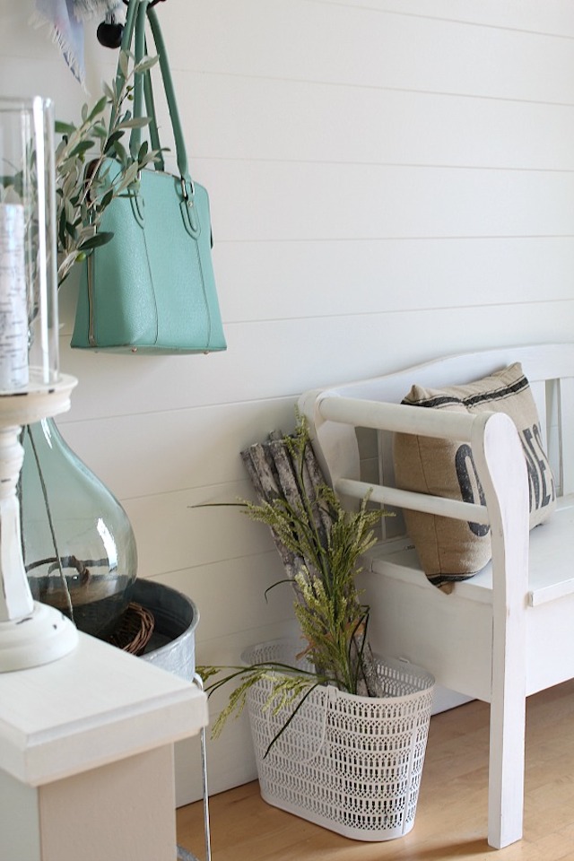 DIY Planked Wall Tutorial from Clean and Scentsible