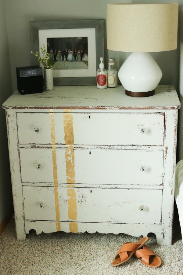 Gold Leaf on Furniture from The Logbook