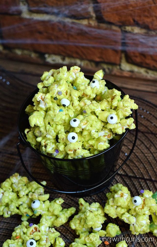 Monster Mash Popcorn from Cooking with Curls
