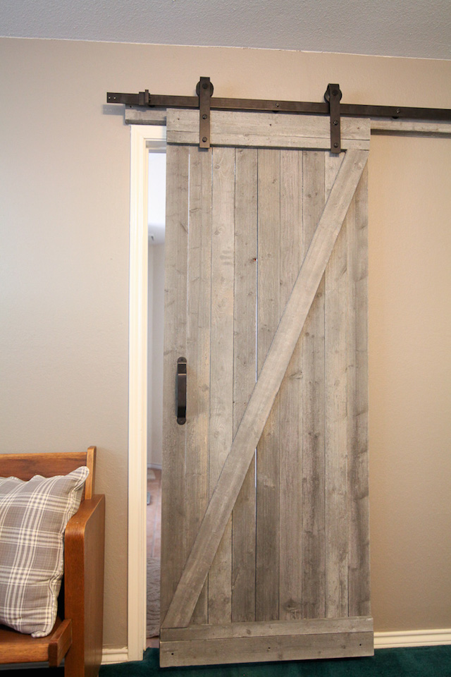 DIY Rustic Barn Door from Run To Radiance