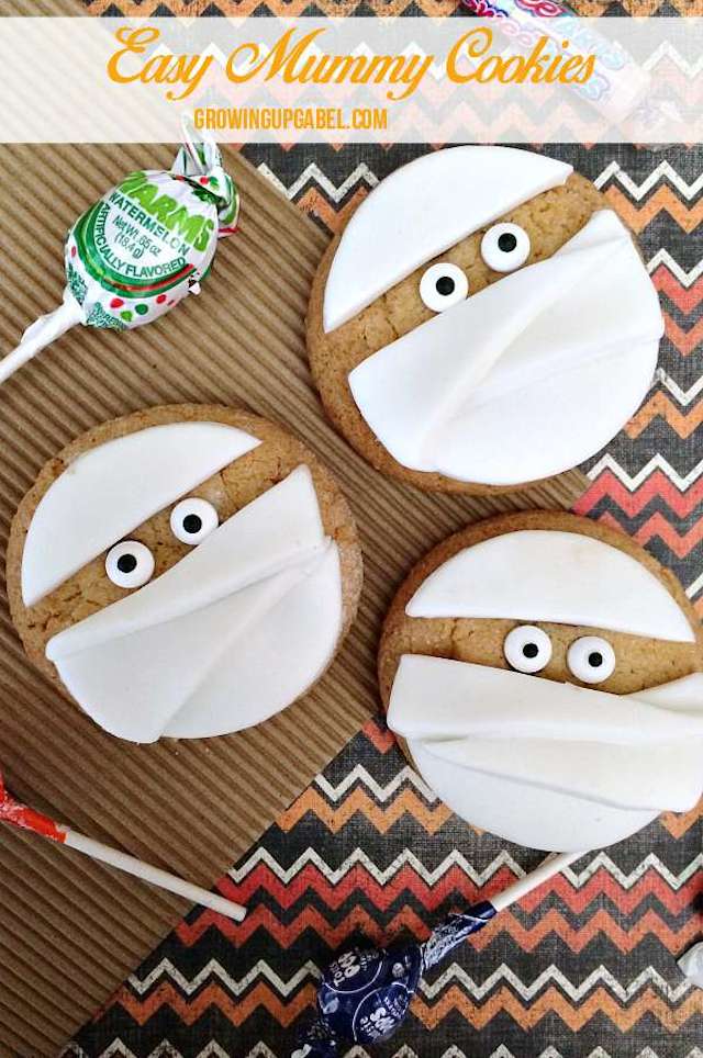 Mummy Cookies from Growing Up Gabel