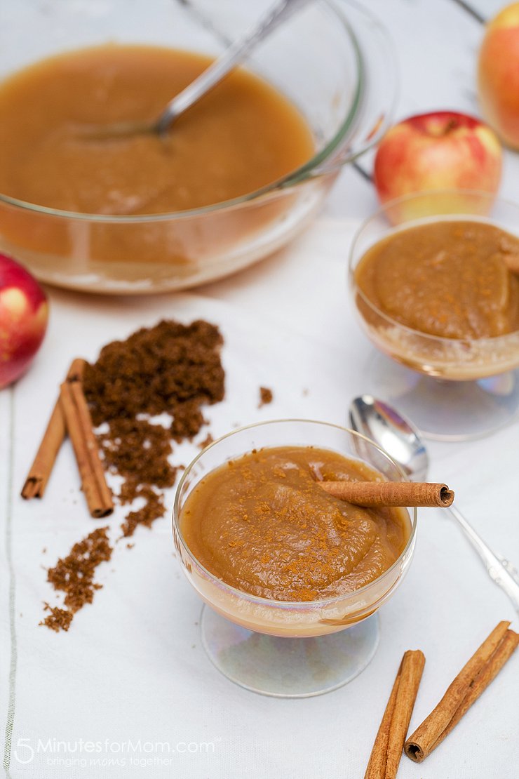 Brown Sugar Applesauce from 5 Minutes for Mom