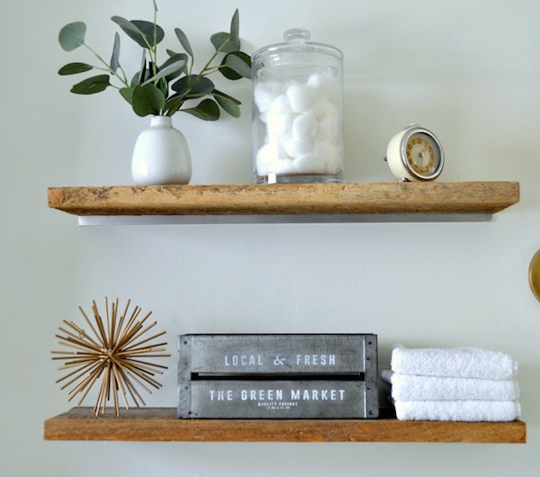 DIY Faux Floating Shelves from Chatfield Court
