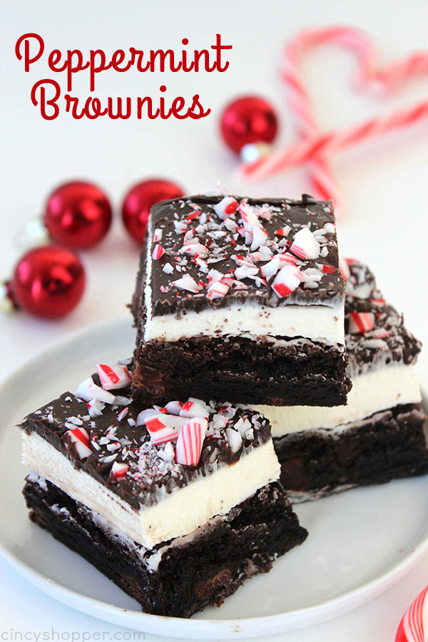 Peppermint Brownies from Cincy Shopper