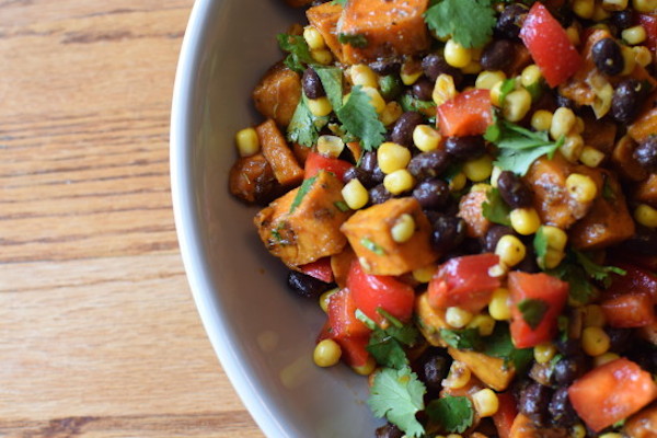 Sweet and Spicy Potato Salad from A Bird and a Bean
