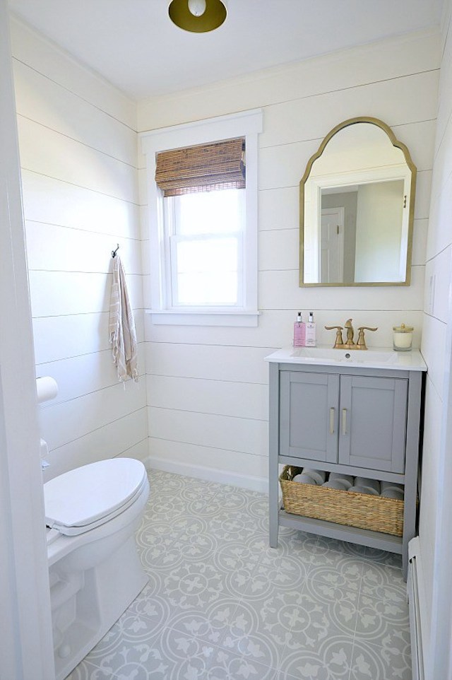 Powder Room Makeover from Wife In Progress