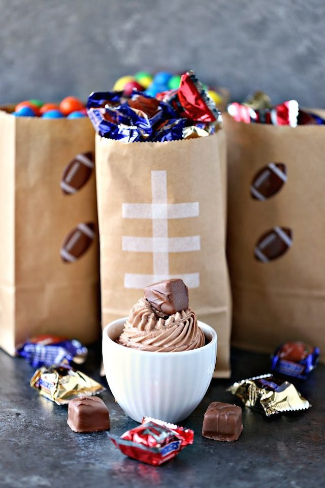 Chocolate Cheesecake Dip from Cravings of a Lunatic