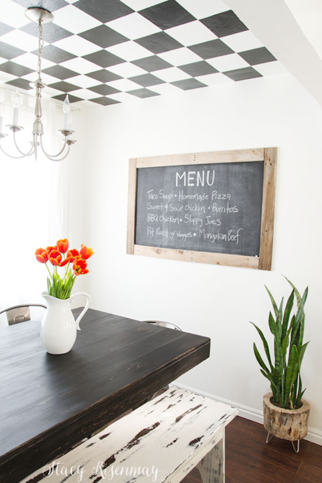 DIY Making a Bigger Tabletop from Stacy Risenmay