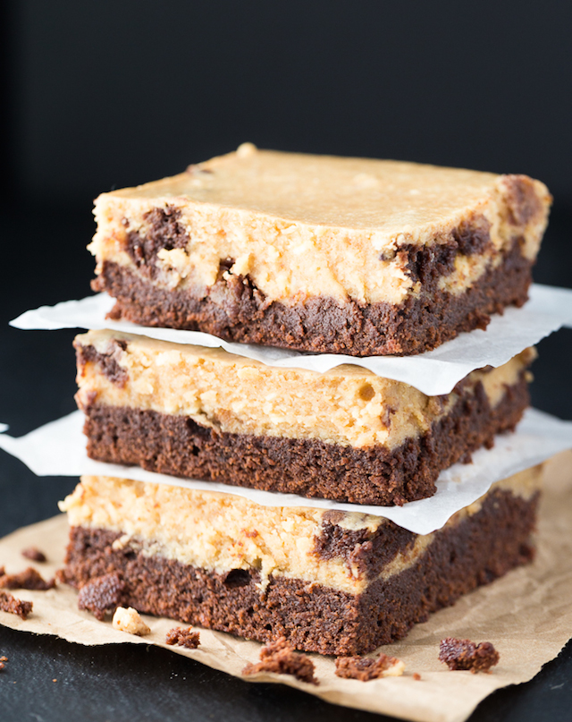 Peanut Butter Cheesecake Brownies from Simply Stacie