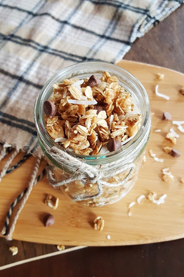 Samoa Granola from Courtney's Cookbook