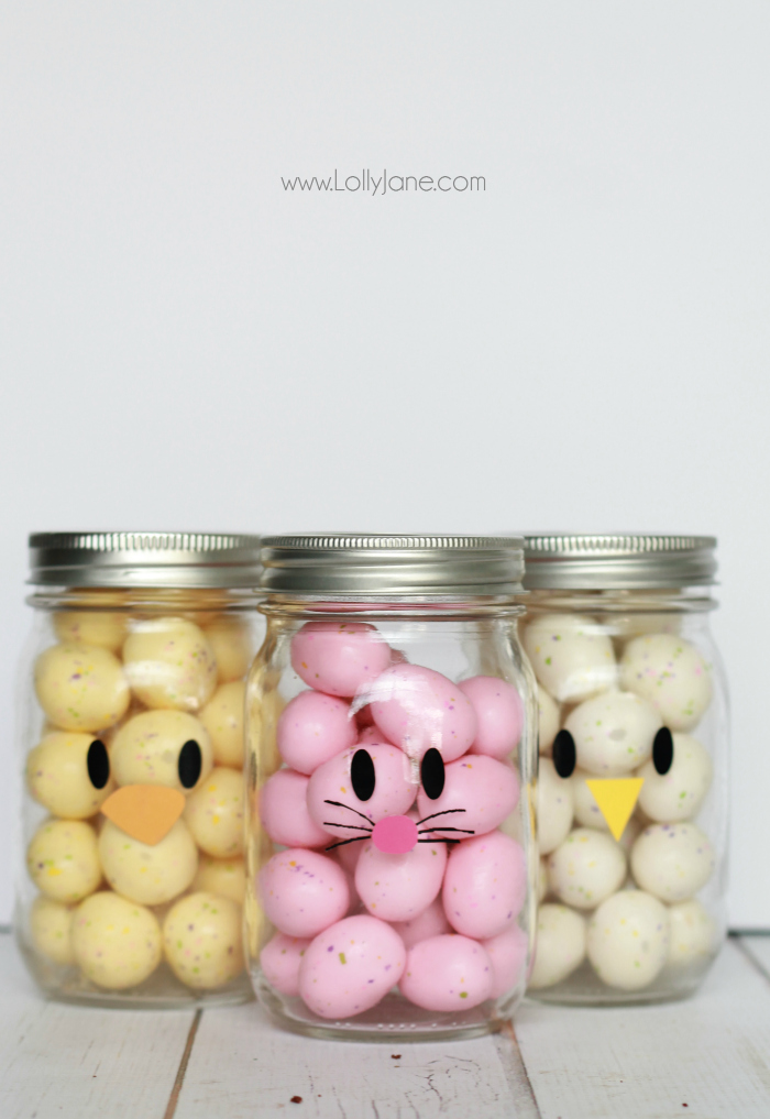 Candy Mason Jars from Lolly Jane