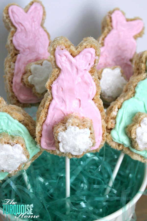 Crispy Bunny Treats from The Turquoise Home