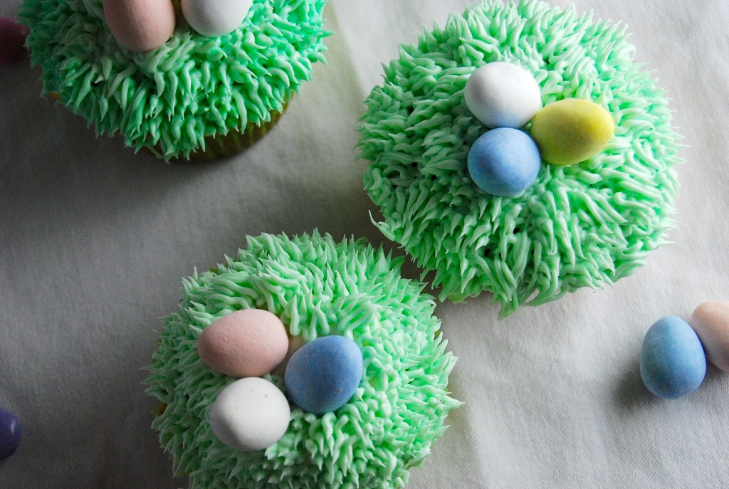 Easter Suprise Cupcakes from Kids Activities Blog