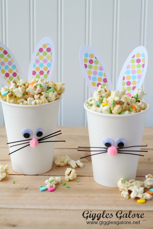 Easter Bunny Cups and Bunny Bait from Giggles Galore