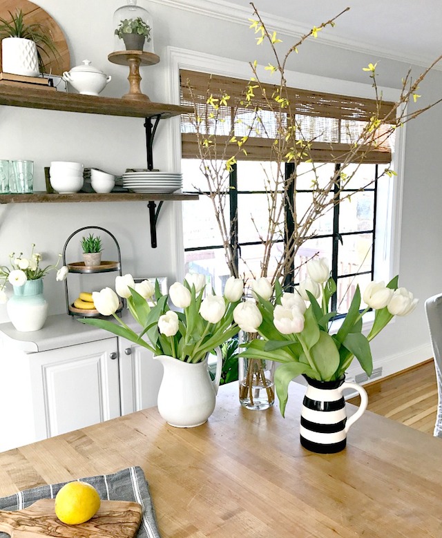 Painted Black Window Frames from Chatfield Court