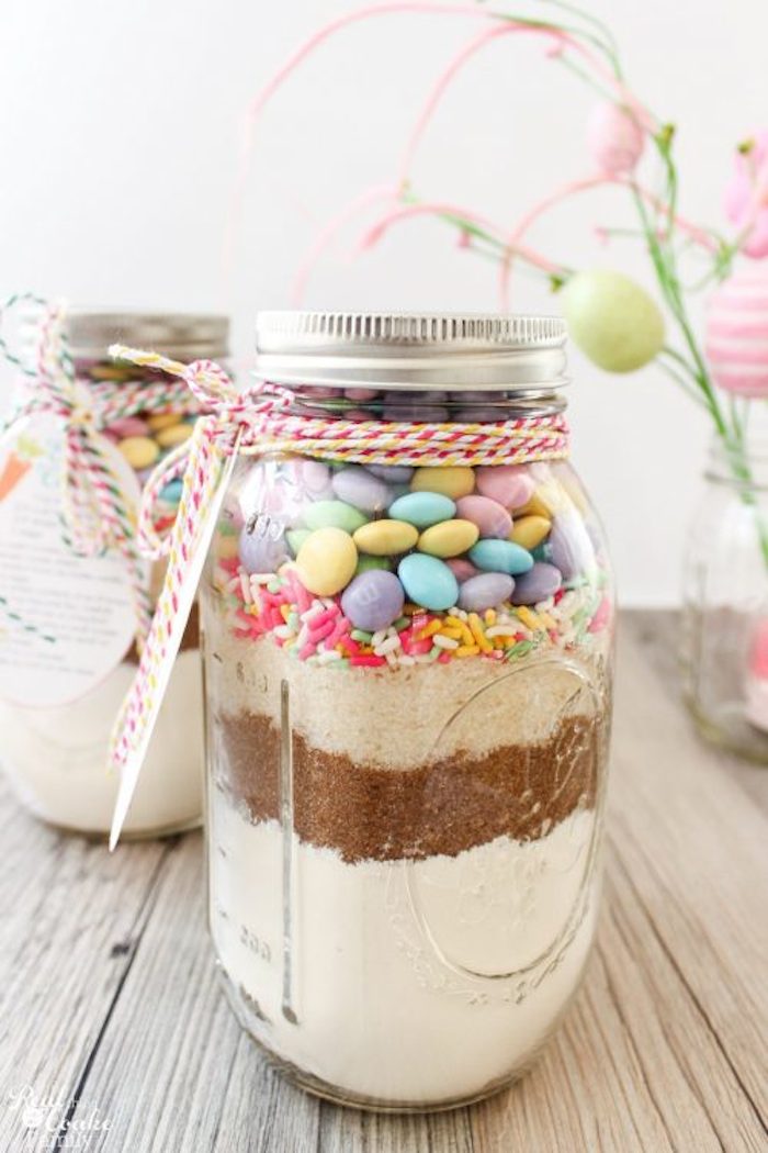 Easter Cookie Mason Jar from Real Coake