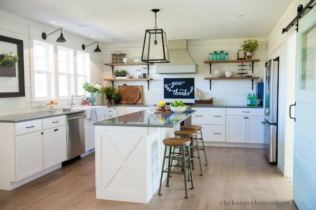 Kitchen Reveal from The Harper House