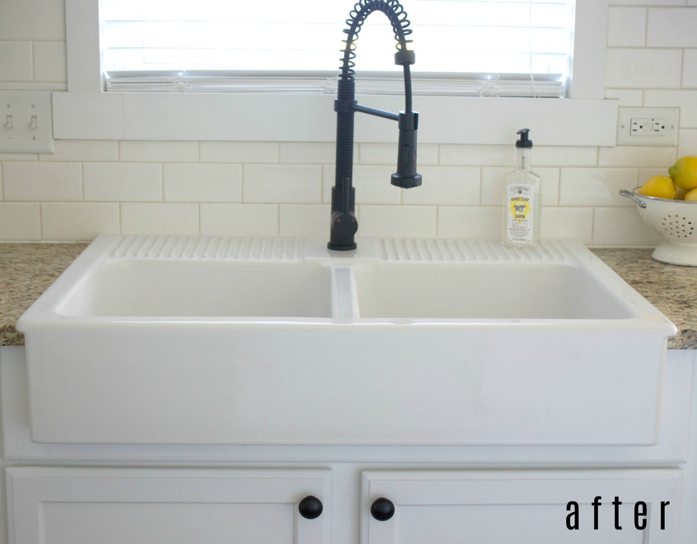Installing An Above Mount Farmhouse Sink Colors And Craft Above Mount Farmhouse Sink Colors, Install Farmhouse Sink Existing Cabinets