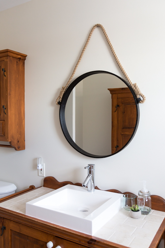 DIY Rope Mirror from Neli Design