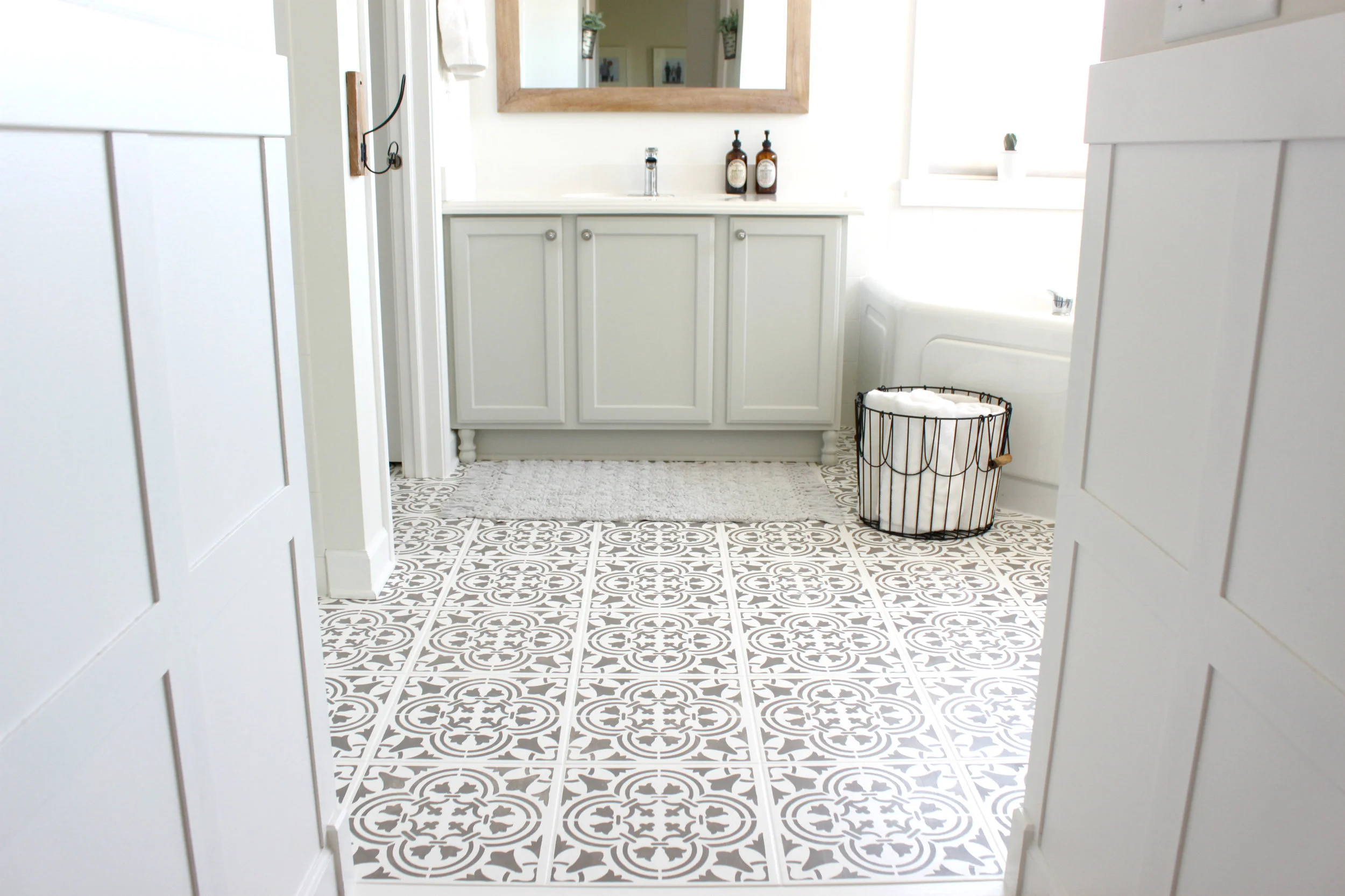 Painting Your Tile Floor Colors And Craft