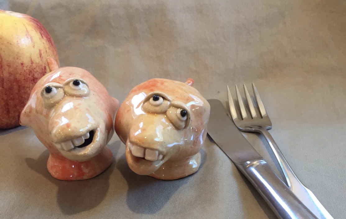 Two of my favorites from last week's kiln. I promise to not abandon you guys even though I'm in a low spot right now. 