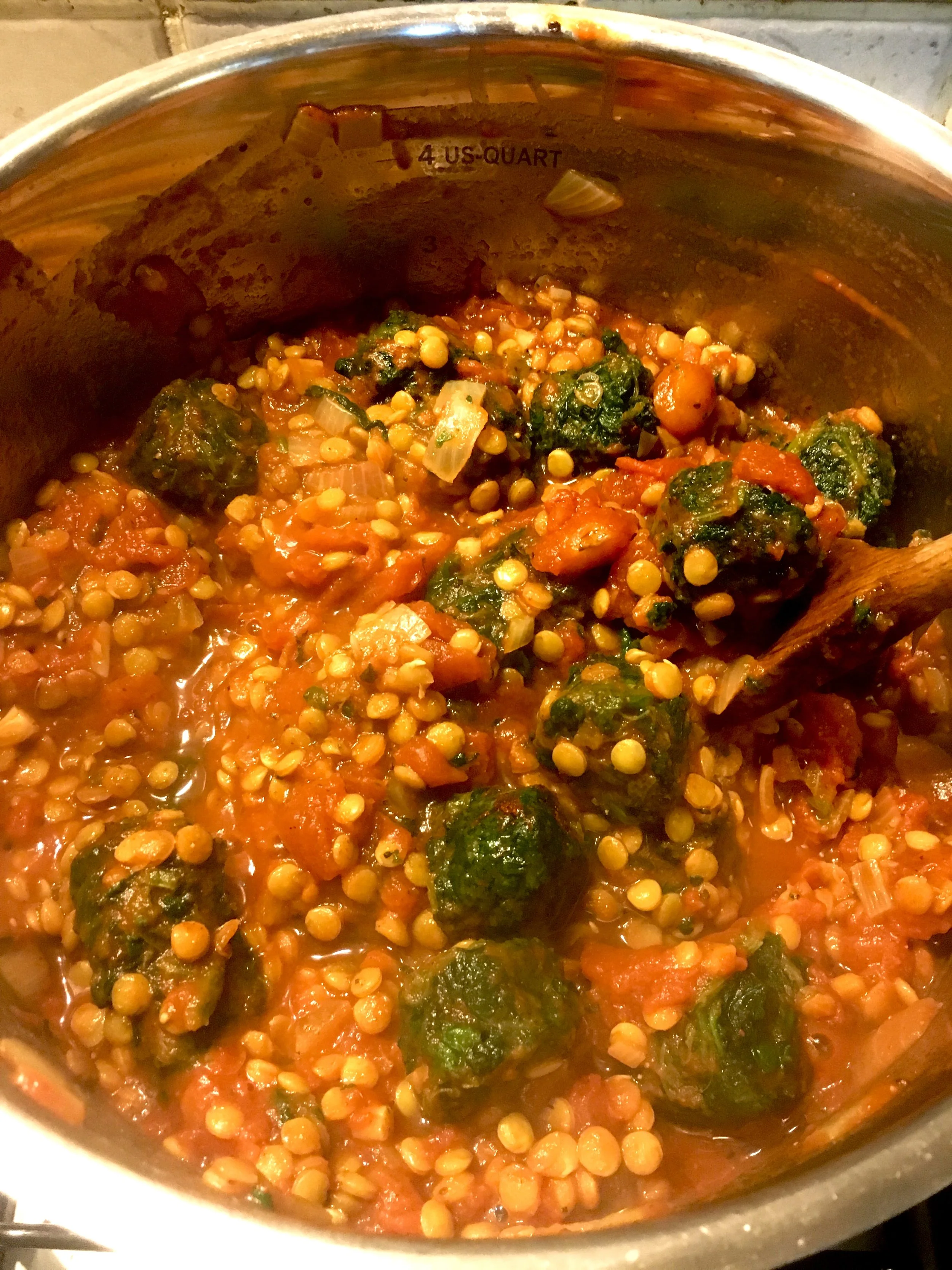 This sauce is loaded with plant based protein, fiber and is beneficial for your gut bacteria. You can also use it with your zoodles, whole grain pasta or just put it on a piece of bread
