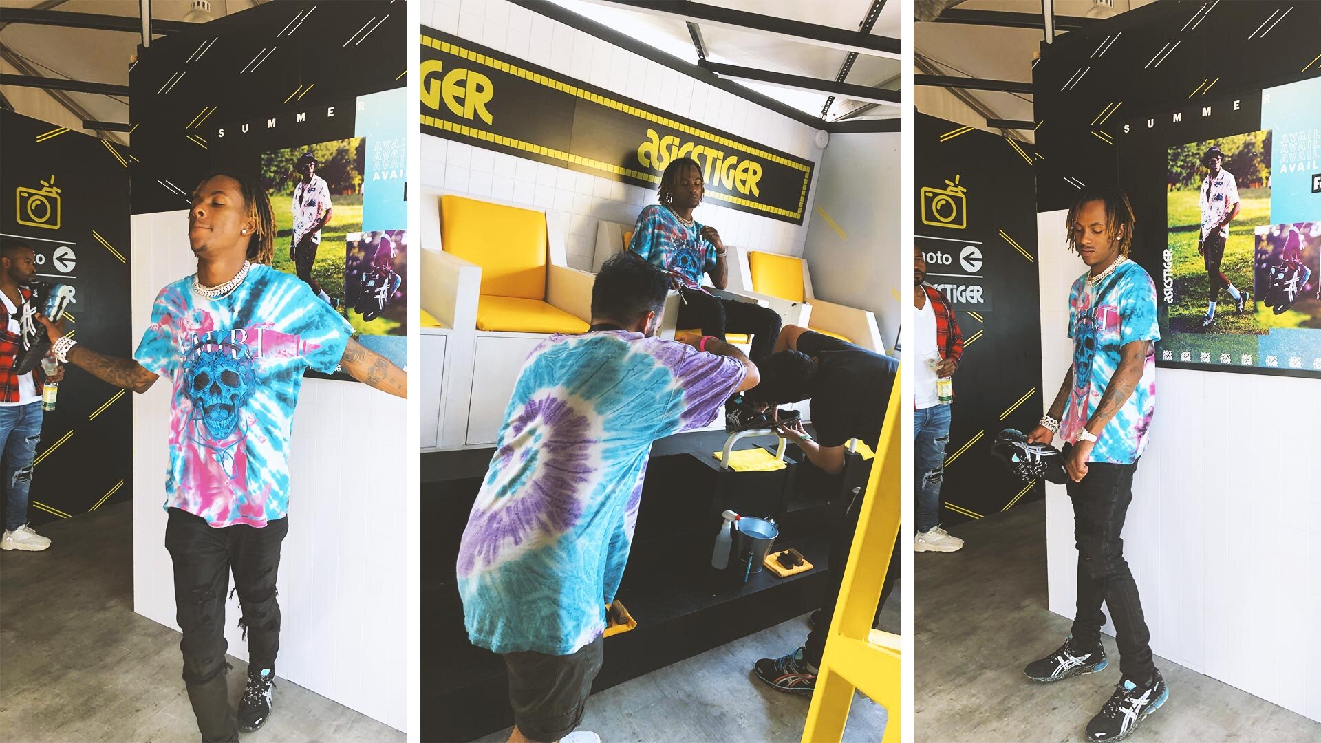 The brand also partnered with rapper Rich The Kid, who took to the stage a Lolla wearing the Summer Pack shoe that ASICS dropped at the festival. Content was used to drive hype around the experience.