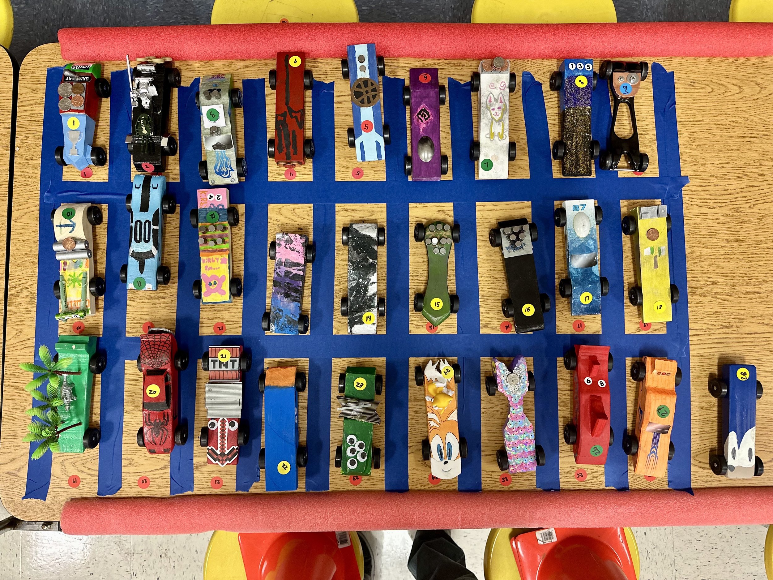 Pinewood Derby 2023: The Cars