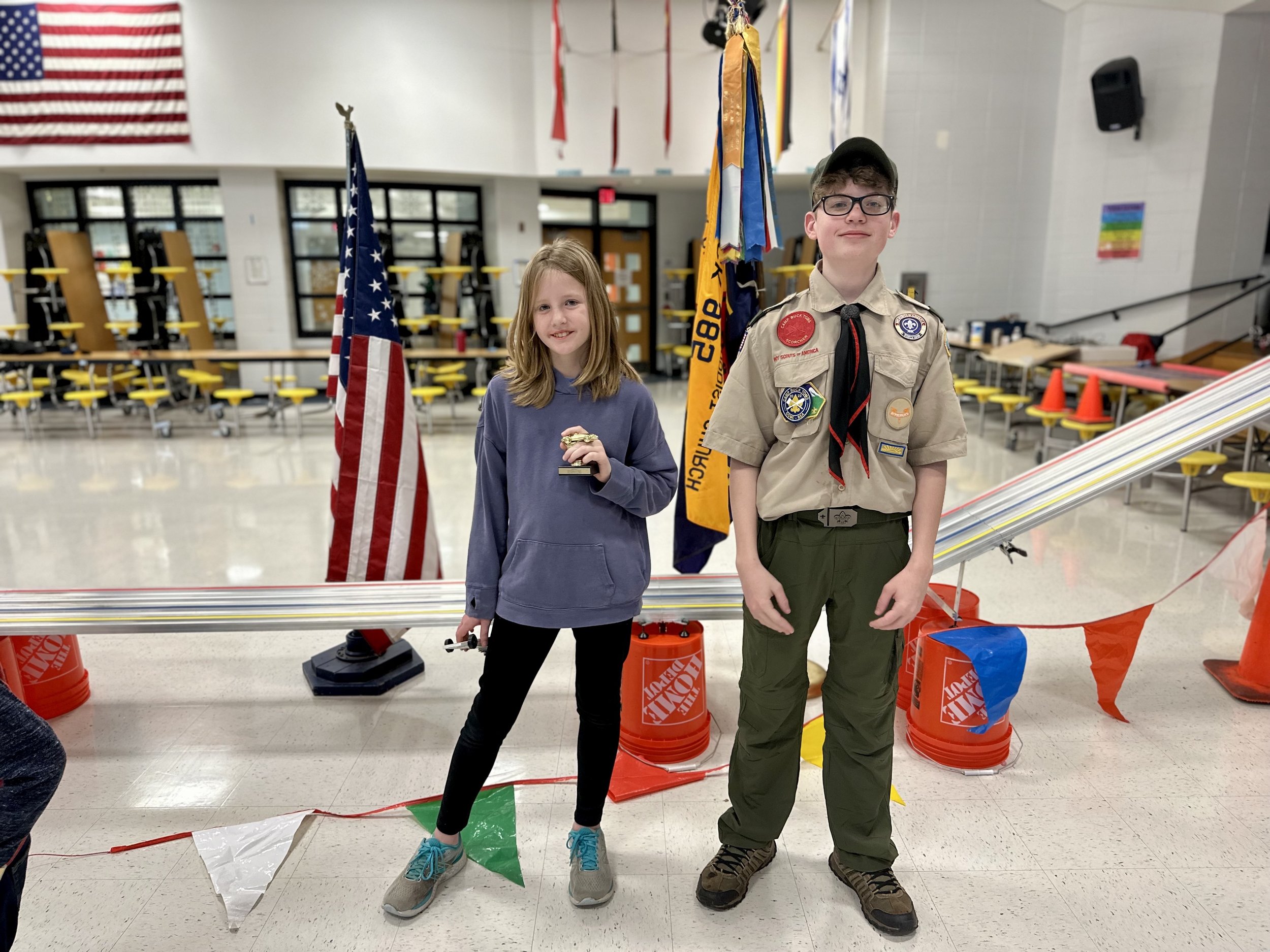 Pinewood Derby 2023: Siblings