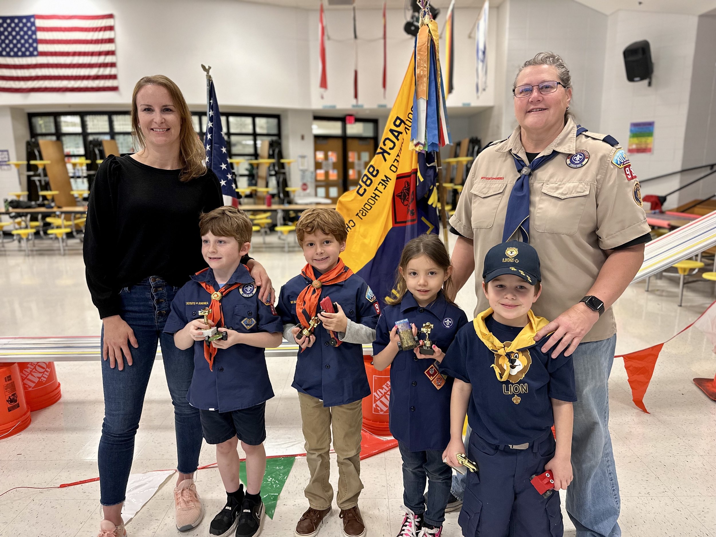 Pinewood Derby 2023: Tiger & Lion Dens