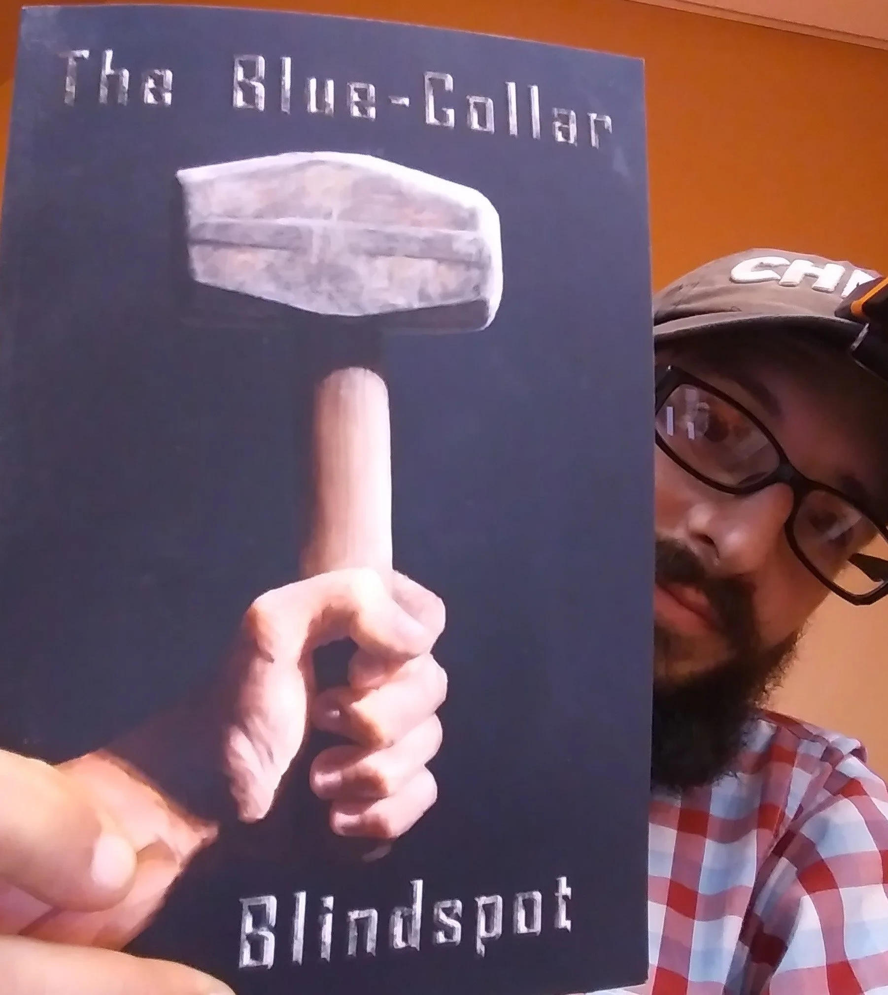 Blue-collar Blindspot book is more important that my face.