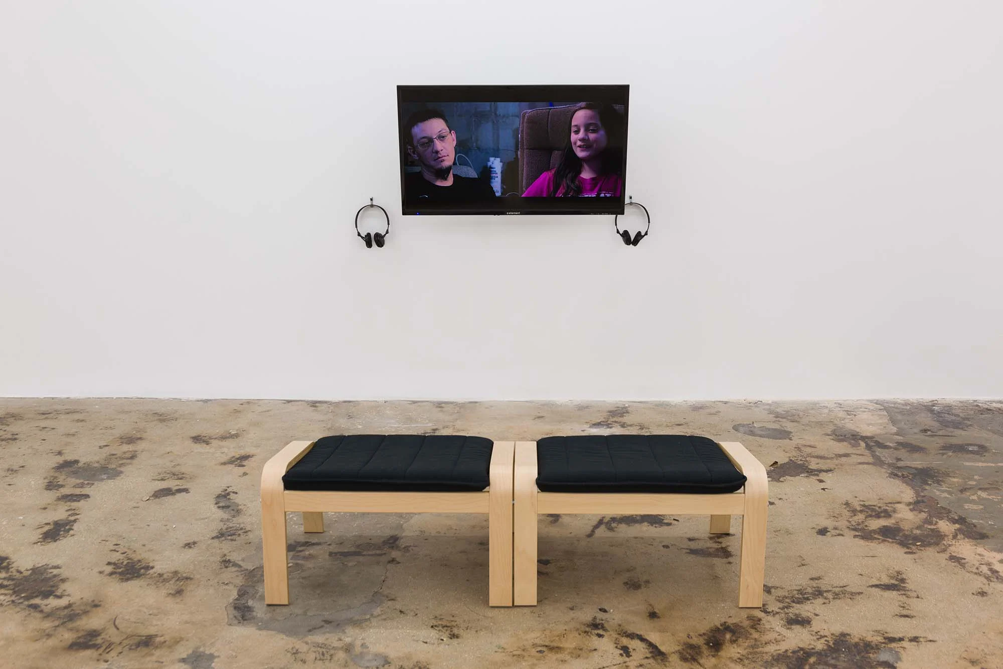 Megan Daalder, Children of the Singularity , 2016, installation view