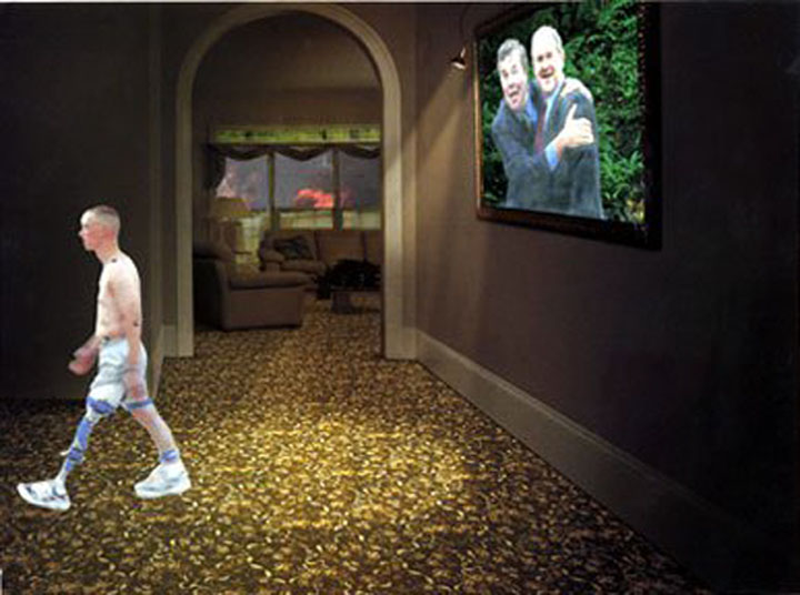 Martha Rosler, Amputee (Election ll) , 2004