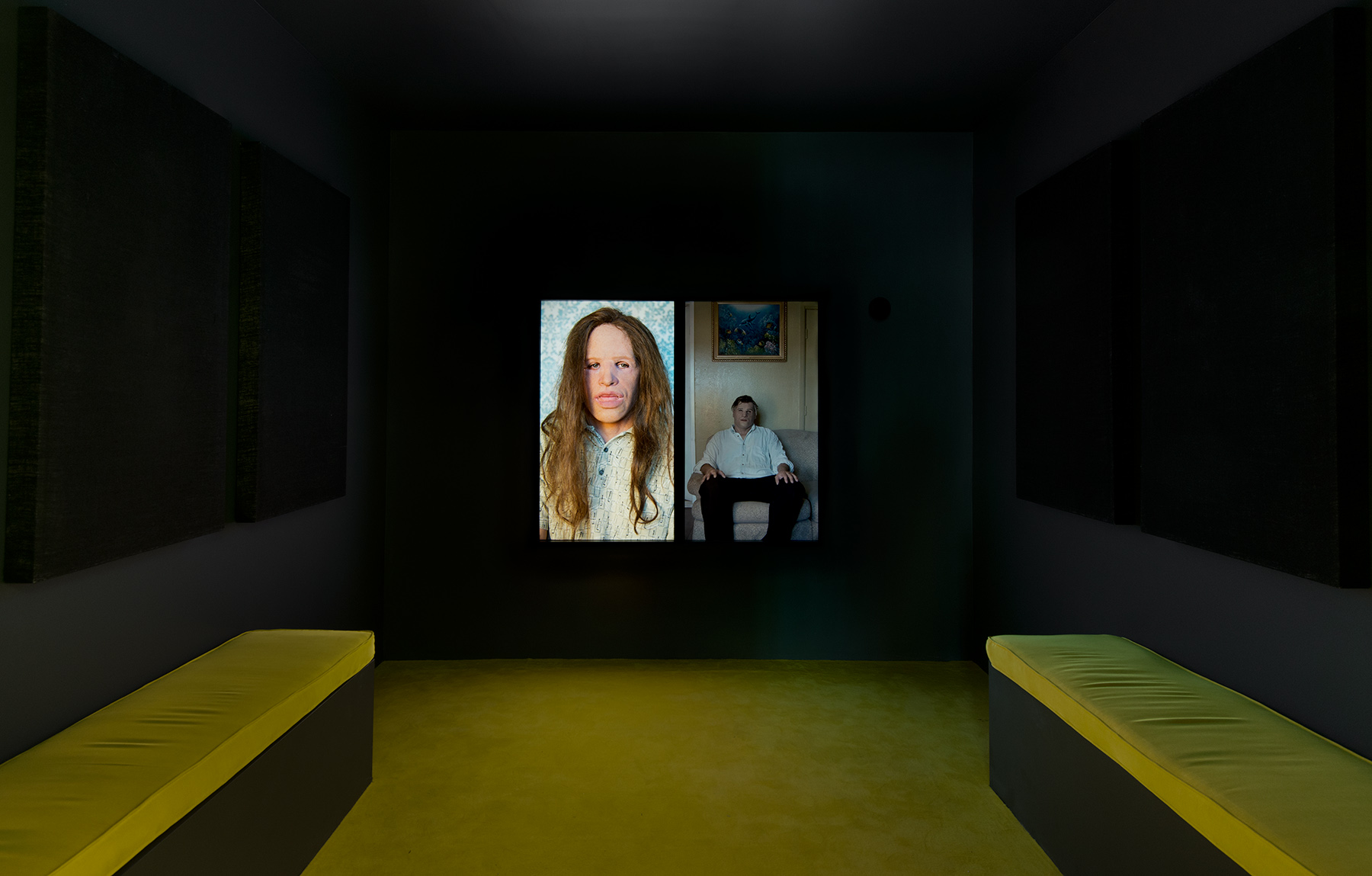 Gillian Wearing, Fear and Loathing , installation view Regen Projects, Los Angeles, 2014