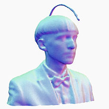3D-printed scan of Neil Harbisson by Metropolitian Museum of Art Media Lab, 2015, New York