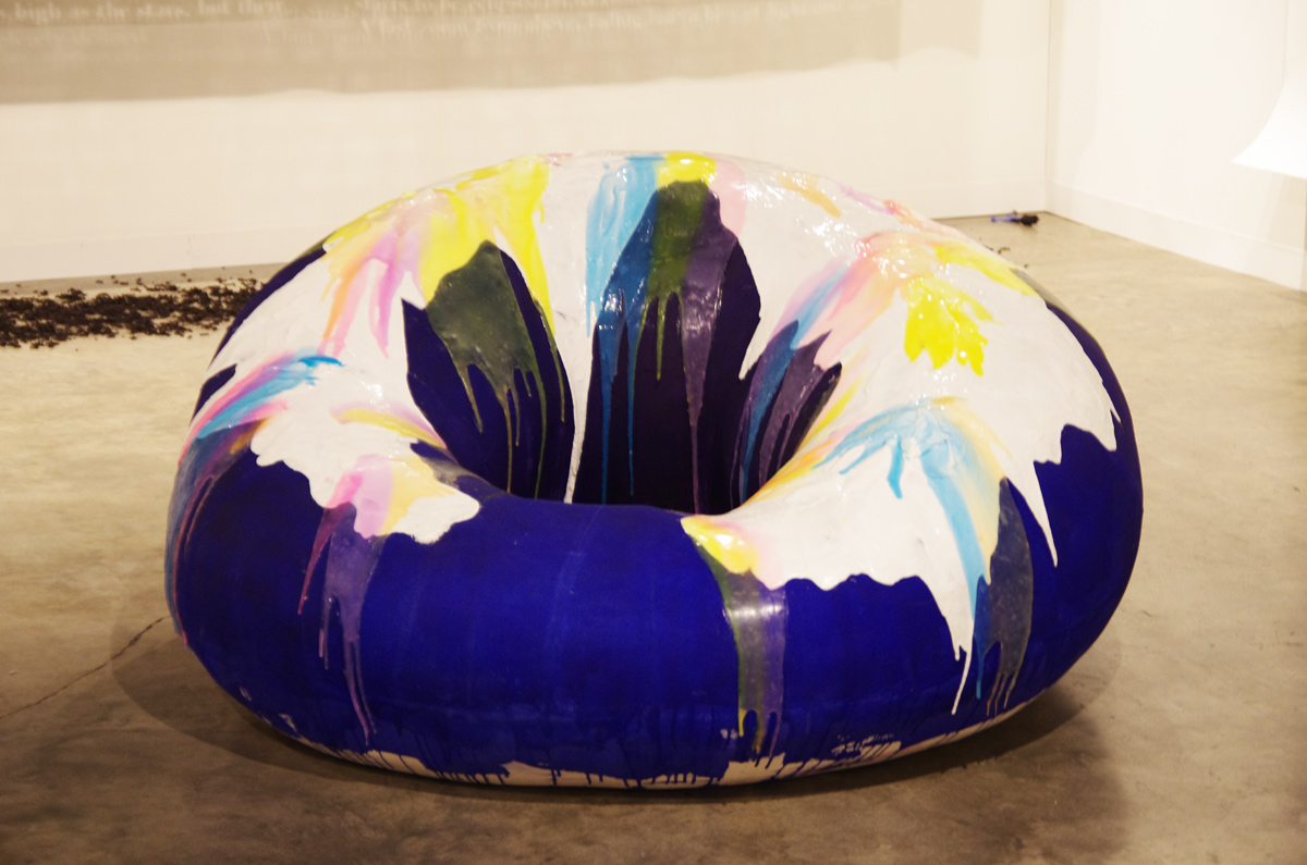 Nathalie Djurberg, Donut with Purple and White Glaze , 2013