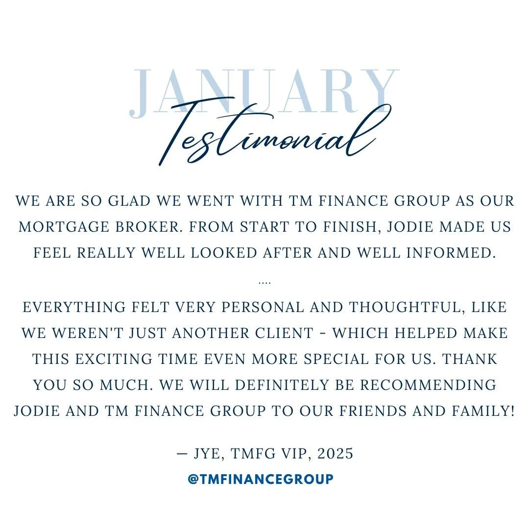 What a way to start the New Year 🤩

Finance doesn't have to be stressful. We love seeing our clients breathe a sigh of relief when everything finally clicks into place.

If you&rsquo;re looking for someone to help navigate your next move - Jodie is 
