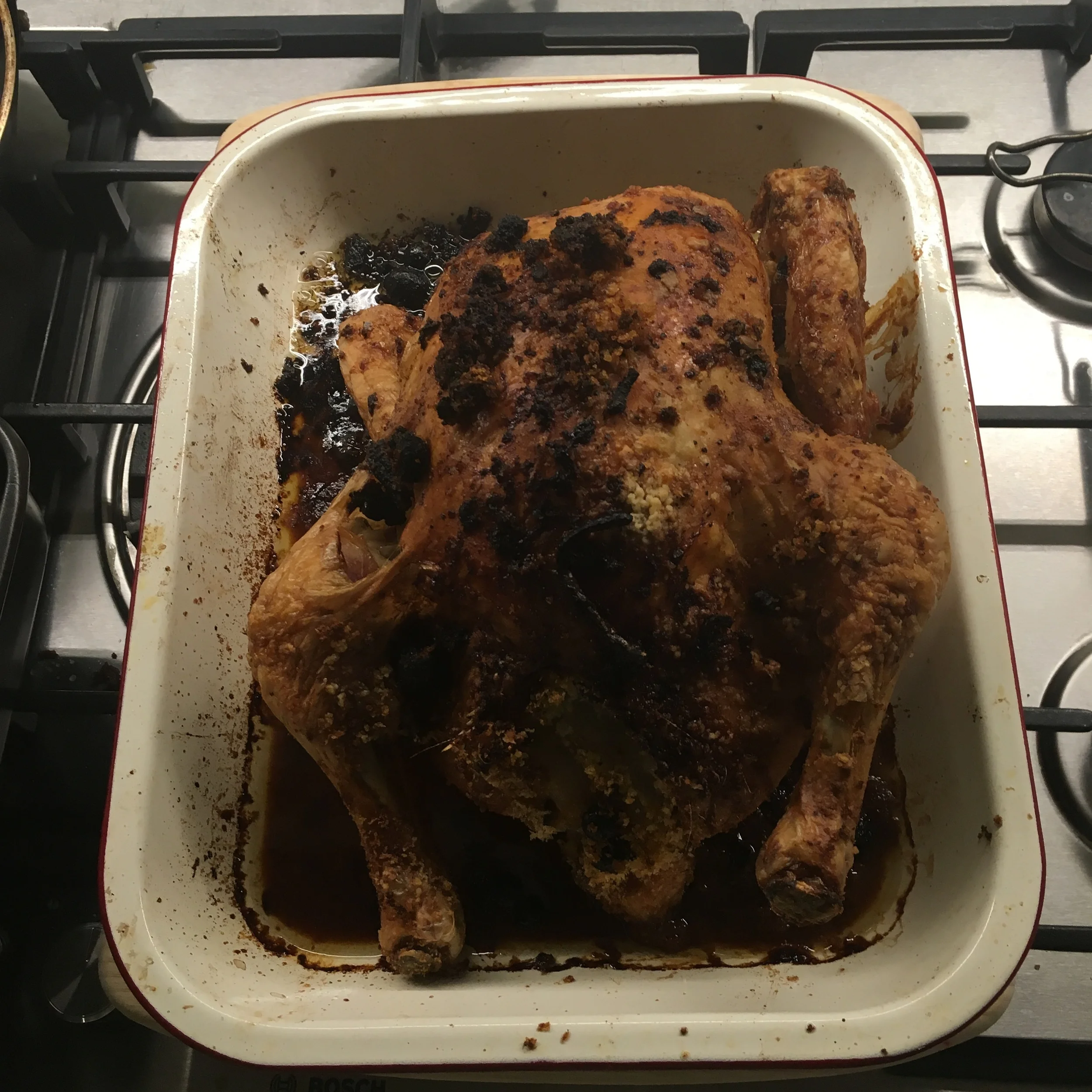 My attempt at a 'roast chook'