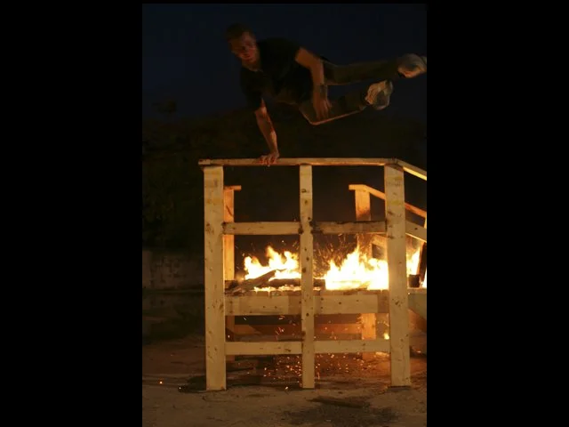 Michael Genovese, Documentation of  performance, It's not the heat, it's the humility. Miami, Florida