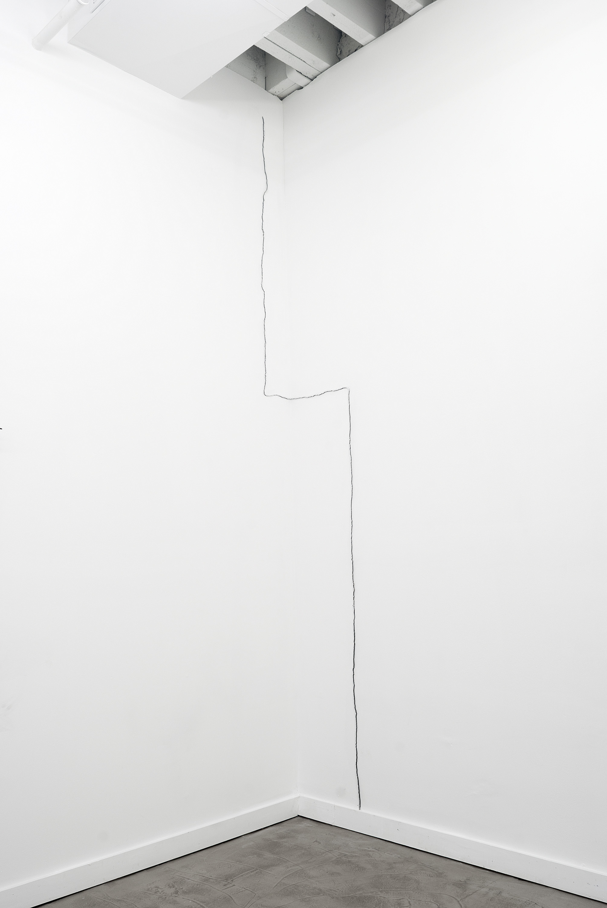 .333-2, Enamel and steel, 110 X 21 inches, 2013