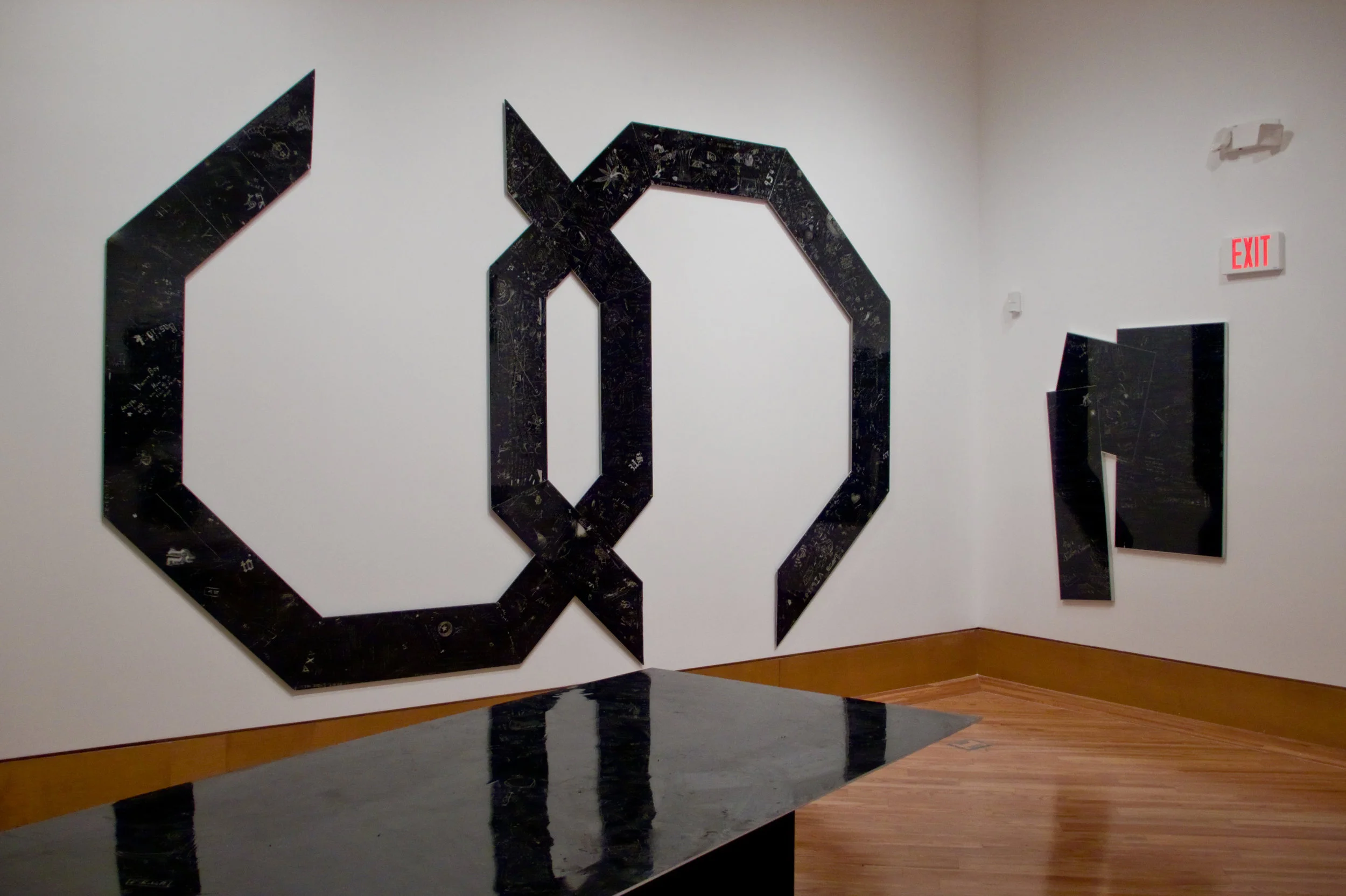 P.S., Installation view at the Frost Art Museum, Miami, FL. 2012