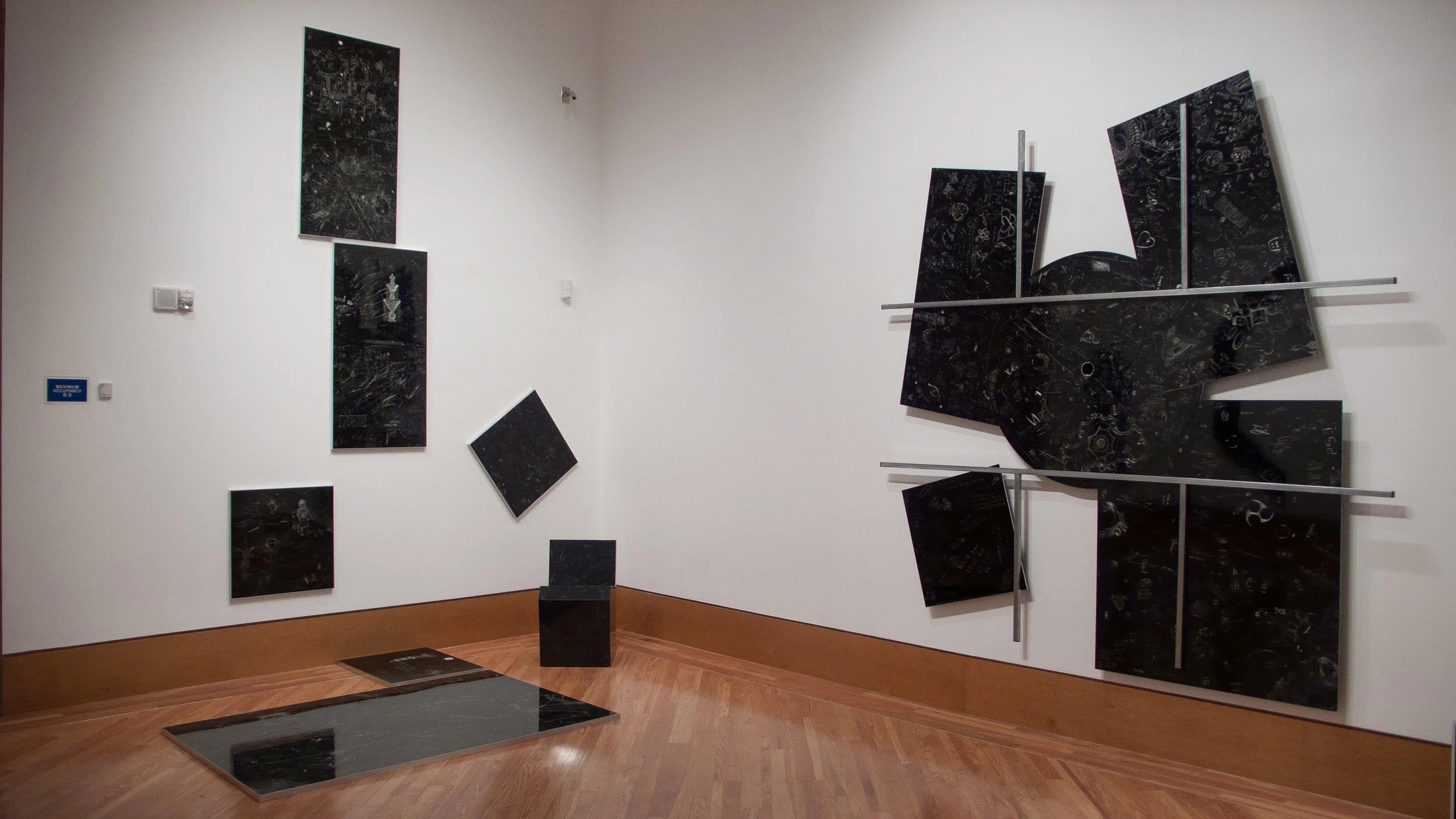 P.S., Installation view at the Frost Art Museum, Miami, FL. 2012