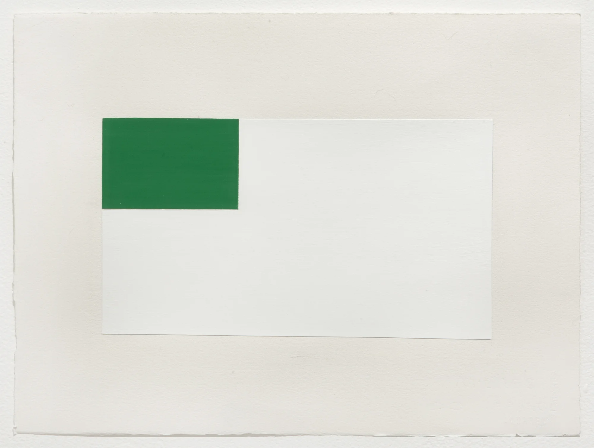 Secular (FHD17), Latex paint on paper, 11 X 15 inches, 2017