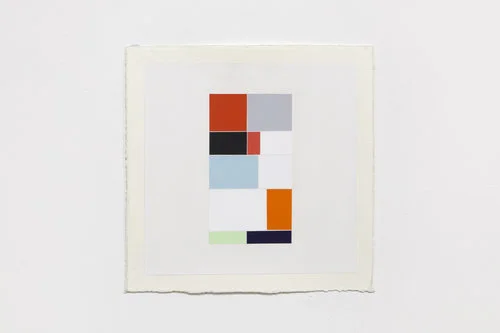 Image search: Identity, Acrylic paint and gesso on cotton, 15 X 15 inches